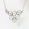 Silver Bubble Gemstone Necklace - Uni-T