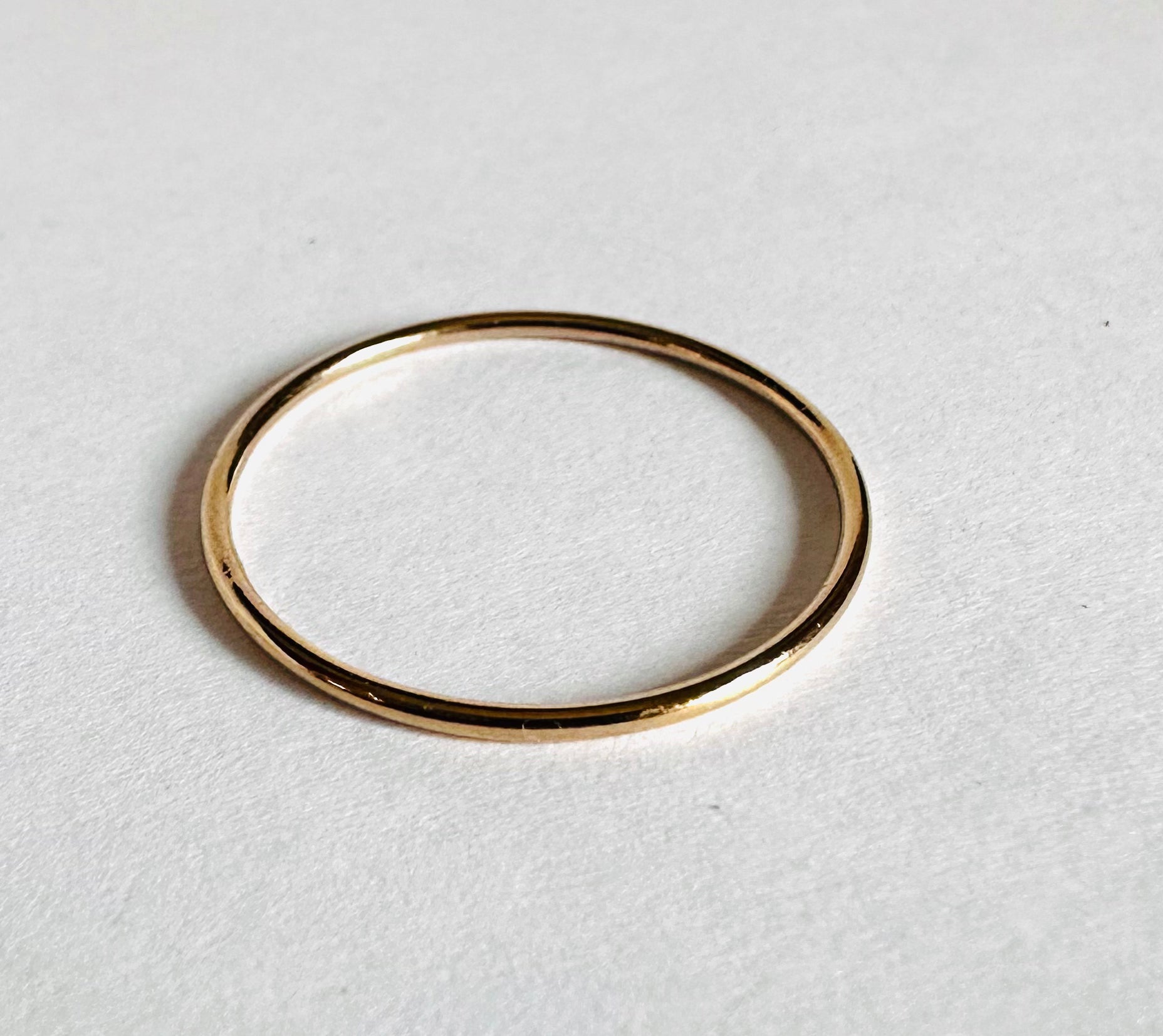 Uni-T -Gold Filled Stacking Rings/ Golden Rings/ Dainty Rings Janine Gerade