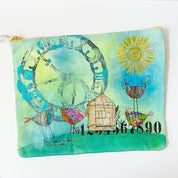 Zip Bags and pouches-This makes me happy Allison Lee