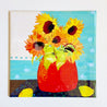 Sunflower Tile Art, Trivet, Hot Plate BRJA