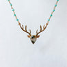 Labradorite Deer Antler Necklaces Uni-T Necklace