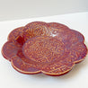 Small stoneware Flower plate Megan Twing