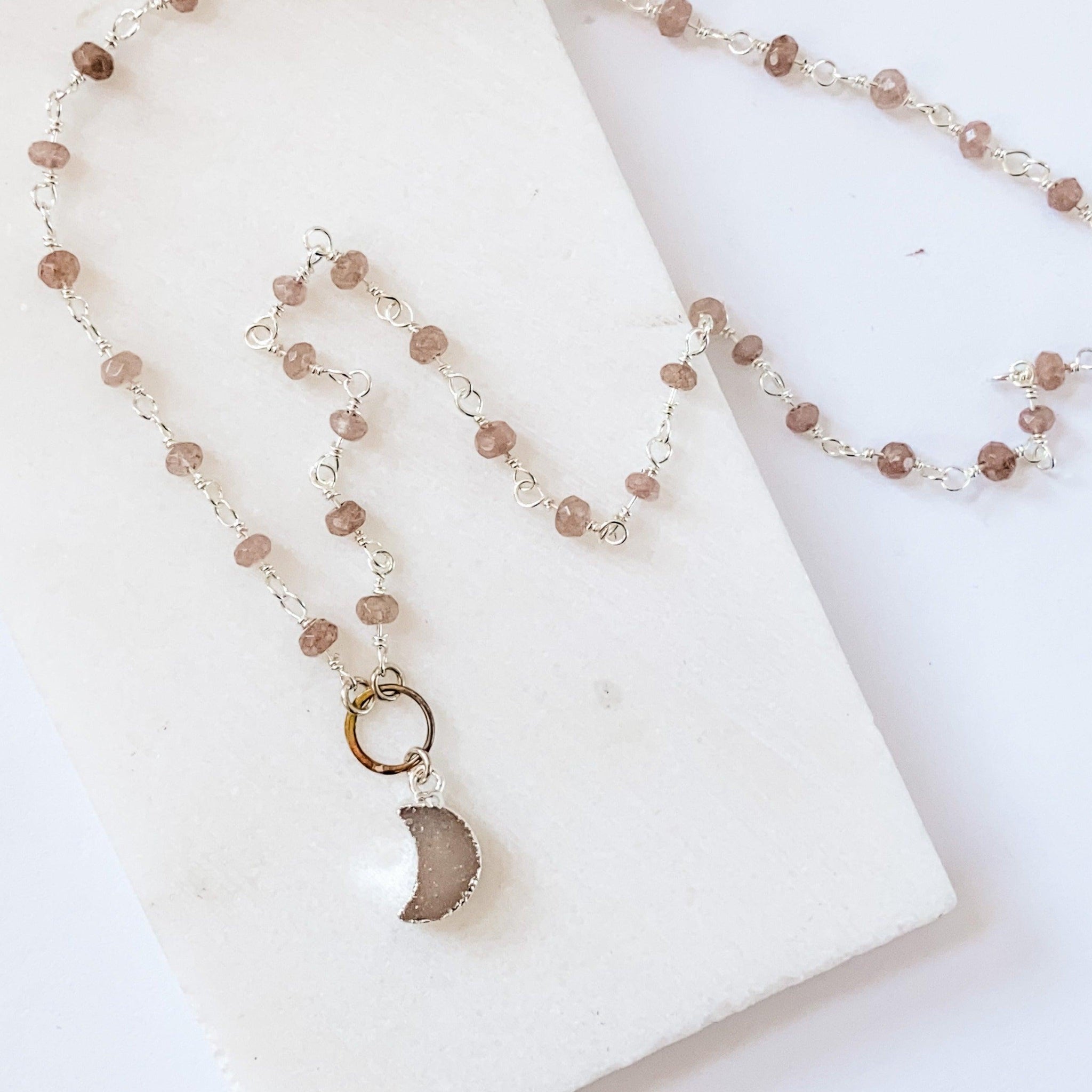 BlackBox Druzy Stone Necklace for women & girls Brass Necklace Price in  India - Buy BlackBox Druzy Stone Necklace for women & girls Brass Necklace  Online at Best Prices in India |