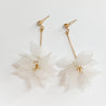 Lucite Flower Drops Uni-T Earrings