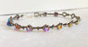 Tiny Woven Crystal Bracelet/7.5” bracelet Janine Gerade