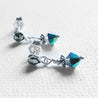 Pyrite and Crystal Earrings Uni-T Earrings