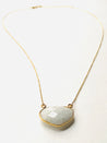 Moonstone Necklace, Gemstone Necklace , Gold Filled Gemstone Necklace Janine Gerade