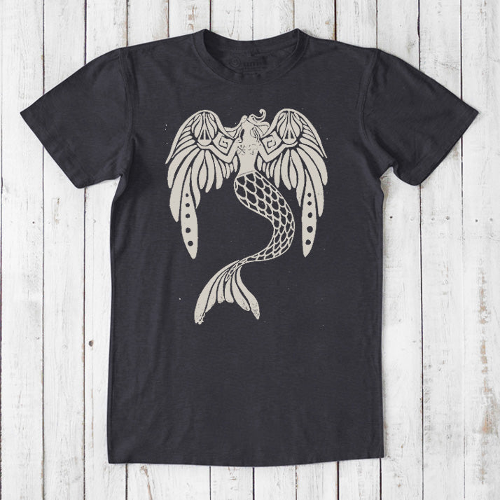 Unique T-shirt Design | Mermaid T-shirt | Eco friendly Clothing - Uni-T
