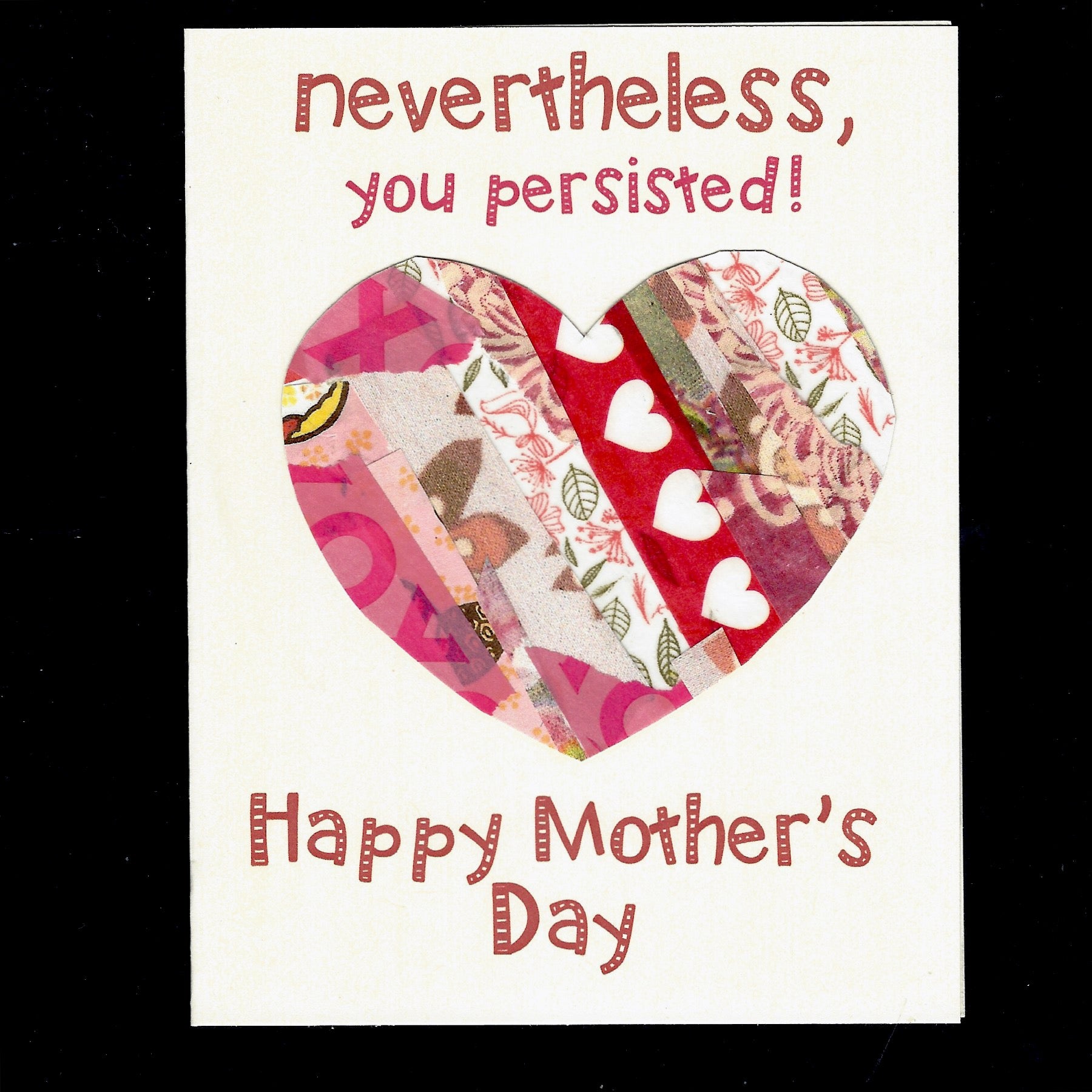Nevertheless you persisted ... Happy Mother's day Virginia Fitzgerald