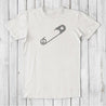 SAFETY PIN Shirt | Anti Racism T-shirt | Men's Peace T shirt